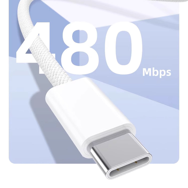 D5 Dual USB-C 60W Data Cable